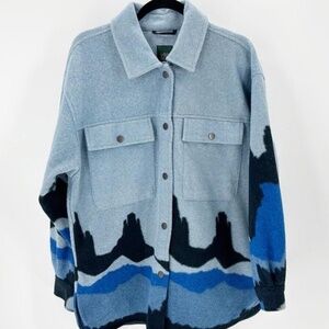 Wild Fable Women's Blue Jacket, size Medium, Only worn once, great condition